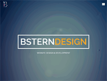 Tablet Screenshot of bsterndesign.com